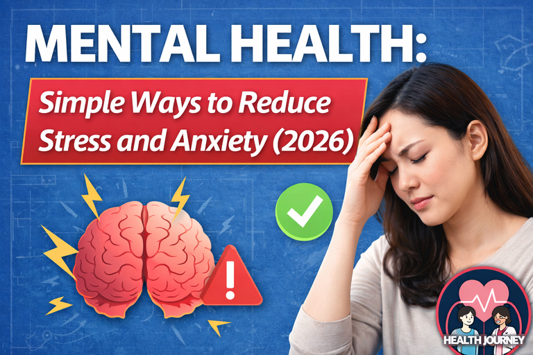 Mental Health: Simple Ways to Reduce Stress and Anxiety (2026)