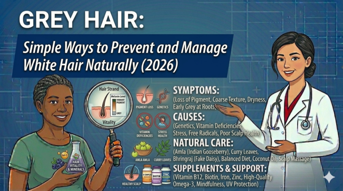 Grey Hair: Simple Ways to Prevent and Manage White Hair Naturally (2026)