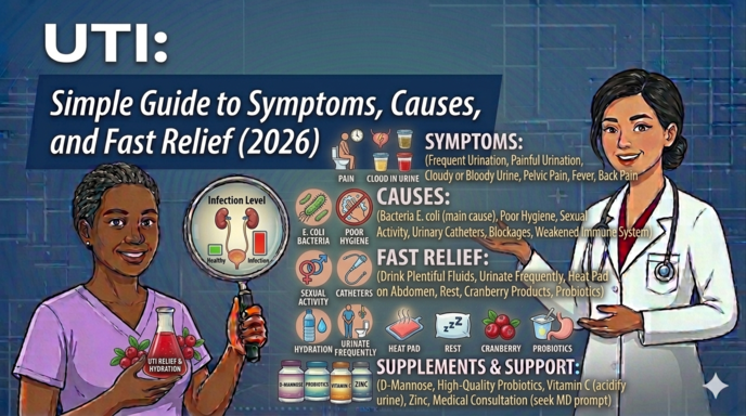 Urinary Tract Infection (UTI): Simple Guide to Symptoms, Causes, and Fast Relief (2026)