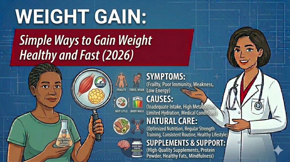 Weight Gain: Simple Ways to Gain Weight Healthy and Fast (2026)